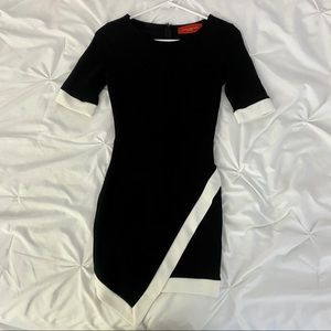 Akira Black Bodycon Mini Dress